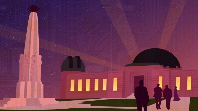 Comic Observatory Art